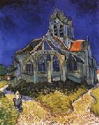 Vincent Van Gogh The Church of Auvers-sur-Oise oil painting reproduction